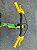 BICICLETA ARO (16) MASCULINA COR VERDE/AMARELO S/MARCHA MARCA MILANO GROW UP - Imagem 9