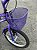 BICICLETA ARO (16) FEMININA VIOLETA S/MARCHA FREIO V-BRAKE MILANO AURA - Imagem 7