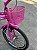 BICICLETA ARO (20) FEMININA PINK S/MARCHA FREIO V-BRAKE MILANO AURA - Imagem 8