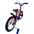 BICICLETA ARO (16) MASCULINA COR VERMELHO FERRARI/AZUL S/MARCHA MARCA MILANO GROW UP - Imagem 8