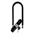 CADEADO U CHAVES 17 X 32CM PRETO - Imagem 4