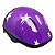CAPACETE INFANTIL ROXO ELLEVEN KIDS TAMANHO M (50-58) - Imagem 1