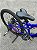 BICICLETA ARO (24) AZUL/VERMELHA 9 VELOCIDADES (1X9) FREIO A DISCO MECÂNICO REDSTONE (USADA) - Imagem 5