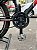 BICICLETA ARO (24) PRETO/VERMELHO 21 VELOCIDADES (3X7) FREIO V-BRAKE CALOI WILD (USADA) - Imagem 5