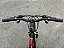BICICLETA ARO (24) PRETO/VERMELHO 21 VELOCIDADES (3X7) FREIO V-BRAKE CALOI WILD (USADA) - Imagem 8