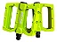 PAR DE PEDAL ABSOLUTE BRUTUS FLAT AMARELO NEON COM ESFERA '(EIXO GROSSO)' - Imagem 3
