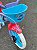 BICICLETA ARO (12) FEMININA ROXO/AZUL/CORAL S/MARCHA FREIO V-BRAKE NATHOR  STITCH - Imagem 6