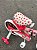 BICICLETA ARO (12) FEMININA SALMAO/OLIVA S/MARCHA FREIO V-BRAKE NATHOR PETS - Imagem 6