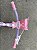 BICICLETA ARO (12) FEMININA ROXO/ROSA S/MARCHA FREIO V-BRAKE NATHOR MINNIE - Imagem 9