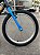 BICICLETA ARO (20) MASCULINA PRETO/AZUL S/MARCHA FREIO V-BRAKE NATHOR HOT WHEELS - Imagem 5