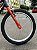 BICICLETA ARO (20) MASCULINA PRETO/LARANJA S/MARCHA FREIO V-BRAKE NATHOR APOLLO - Imagem 6