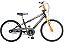 BICICLETA ARO (20) MASCULINA PRETO/LARANJA S/MARCHA FREIO V-BRAKE NATHOR APOLLO - Imagem 1