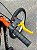 BICICLETA ARO (20) MASCULINA PRETO/LARANJA S/MARCHA FREIO V-BRAKE NATHOR APOLLO - Imagem 7