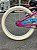 BICICLETA ARO (20) FEMININA PINK/AZUL S/MARCHA FREIO V-BRAKE NATHOR LOVELY COM CESTA - Imagem 4
