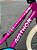 BICICLETA ARO (20) FEMININA PINK/AZUL S/MARCHA FREIO V-BRAKE NATHOR LOVELY COM CESTA - Imagem 6