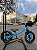 BICICLETA ARO (12) MASCULINA BALANCE (EQUILIBRIO) BIKE NATHOR AZUL/AMARELA - Imagem 2