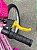 BICICLETA ARO (20) FEMININA ROSA/PINK S/MARCHA FREIO V-BRAKE NATHOR BELLA COM CESTA - Imagem 6