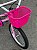 BICICLETA ARO (20) FEMININA ROSA/PINK S/MARCHA FREIO V-BRAKE NATHOR BELLA COM CESTA - Imagem 8