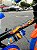 BICICLETA ARO (12) MASCULINA PRETO/LARANJA/AZUL S/MARCHA FREIO V-BRAKE NATHOR HOT WEELS - Imagem 8