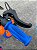 BICICLETA ARO (12) MASCULINA PRETO/LARANJA/AZUL S/MARCHA FREIO V-BRAKE NATHOR HOT WEELS - Imagem 12