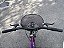 BICICLETA ARO (26) FEMININA COR VIOLETA SEM MARCHA MARCA MILANO QUADRO REBAIXADO COM CESTA - Imagem 7