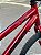 BICICLETA ARO (26) MASCULINA COR VERMELHO SEM MARCHA MARCA MILANO QUADRO REBAIXADO - Imagem 8