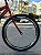 BICICLETA ARO (24) MASCULINA COR VERMELHO SEM MARCHA MARCA MILANO QUADRO REBAIXADO - Imagem 5