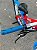 BICICLETA MTB FREERIDE ARO (26) VIKINGX TUFF-25 CAMBIO 8 VELOCIDADES FREIO DISC HIDRAULICO COR VERMELHO/AZUL/AMARELO - Imagem 9