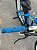 BICICLETA MTB FREERIDE ARO (26) VIKINGX TUFF-25 CAMBIO 8 VELOCIDADES FREIO DISC HIDRAULICO COR AZUL METAL/AMARELO/PRETO - Imagem 9