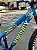 BICICLETA MTB FREERIDE ARO (26) VIKINGX TUFF-25 CAMBIO 8 VELOCIDADES FREIO DISC HIDRAULICO COR AZUL METAL/AMARELO/PRETO - Imagem 7