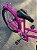 BICICLETA ARO (24) FEMININA PINK S/MARCHA FREIO V-BRAKE MILANO AURA COM CESTA - Imagem 8