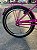 BICICLETA ARO (24) FEMININA PINK S/MARCHA FREIO V-BRAKE MILANO AURA COM CESTA - Imagem 5