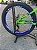 BICICLETA MTB FREERIDE ARO (26) PRO-X MANDRAKE KIT 21 VELOCIDADES FREIO DISC MECÂNICO COR VERDE/AZUL - Imagem 3