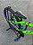 BICICLETA MTB FREERIDE ARO (26) PRO-X MANDRAKE KIT 21 VELOCIDADES FREIO DISC MECÂNICO COR VERDE/AZUL - Imagem 7