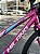 BICICLETA ARO (26) FEMININA COR PINK SEM MARCHA MARCA MILANO QUADRO REBAIXADO COM CESTA - Imagem 8
