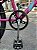 BICICLETA ARO (26) FEMININA COR PINK SEM MARCHA MARCA MILANO QUADRO REBAIXADO COM CESTA - Imagem 2