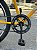 BICICLETA ARO (26) MASCULINA COR AMARELHO S/MARCHA MARCA SANS MONTADINHA COM BANCO XR - Imagem 6