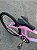 BICICLETA ARO (24) FEMININA COR ROSA CLARO SEM MARCHA MARCA MILANO QUADRO REBAIXADO COM CESTA - Imagem 7