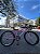 BICICLETA ARO (24) FEMININA COR ROSA CLARO SEM MARCHA MARCA MILANO QUADRO REBAIXADO COM CESTA - Imagem 1