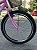 BICICLETA ARO (26) FEMININA COR ROSA CLARO SEM MARCHA MARCA MILANO QUADRO REBAIXADO COM CESTA - Imagem 3