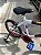 BICICLETA  ARO (16) MASCULINA PERSONALIZADA HOMEM ARANHA BRANCO/VERMELHO/AZUL SEM MARCHA STARBOOY - Imagem 7