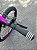 BICICLETA MTB FREERIDE ARO (26) VIKINGX TUFF X-25 CAMBIO 7 VELOCIDADES(1x7) FREIO DISCO MECÂNICO COR ROSA/ROXO - Imagem 8