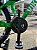 BICICLETA MTB FREERIDE ARO (26) VIKINGX TUFF X-25 CAMBIO 7 VELOCIDADES(1x7) FREIO DISCO MECÂNICO COR VERDE - Imagem 3