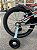 BICICLETA ARO (16) MASCULINA COR GRAFITE/AZUL/VERMELHA S/MARCHA FREIO V-BRAKE MARCA GROOVE RAGGA - Imagem 3