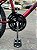 BICICLETA ARO (24) FEMININA COR VERMELHA C/MARCHA 18V FREIO V-BRAKE MARCA MILANO AUTUNM REBAIXADO - Imagem 2