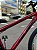 BICICLETA ARO (24) FEMININA COR VERMELHA C/MARCHA 18V FREIO V-BRAKE MARCA MILANO AUTUNM REBAIXADO - Imagem 3