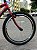 BICICLETA ARO (24) FEMININA COR VERMELHA C/MARCHA 18V FREIO V-BRAKE MARCA MILANO AUTUNM REBAIXADO - Imagem 4