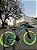 BICICLETA MTB FREERIDE ARO (26) VIKINGX TUFF-30 CAMBIO 21 VELOCIDADES (3x7) FREIO DISC MECÂNICO COR VERDE AQUA/AMARELO - Imagem 1