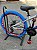BICICLETA MTB FREERIDE ARO (26) VIKINGX TUFF-25 CAMBIO 21 VELOCIDADES (3x7) FREIO DISC MECÂNICO COR PRATA/VERMELHO/AZUL - Imagem 8