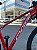 BICICLETA MTB ARO (29) OGGI HACKER HDS SHIMANO ESSA 8V FREIO DISC HIDRÁULICO TAMANHO 15 (P) COR VERM/BCO/AZ - Imagem 2